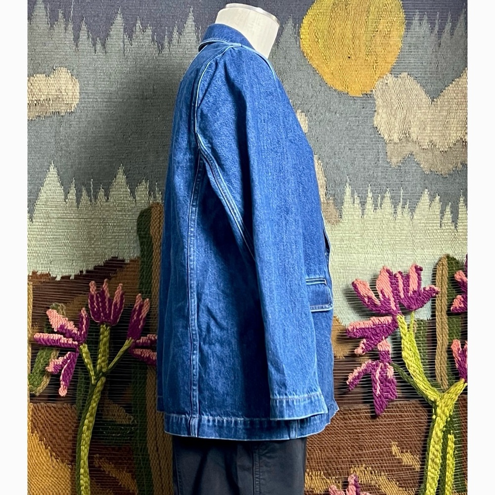 Madewell Denim Blazer Jacket M - Picture 5 of 16
